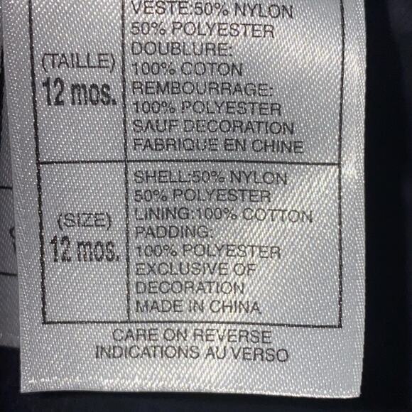 Disney Store Baby Snowsuit 12mo Vintage '99 Navy Embroidered Minnie Mouse - Picture 11 of 14